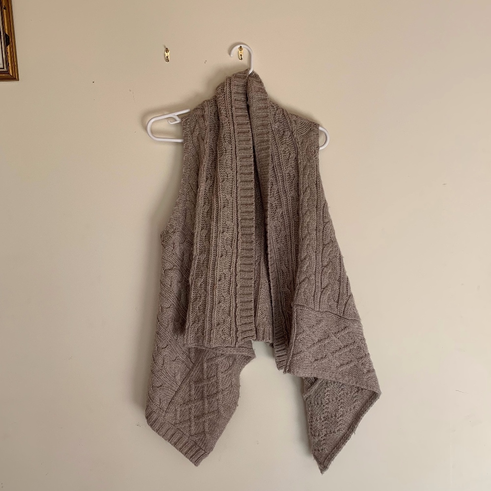Wool Tan Vest